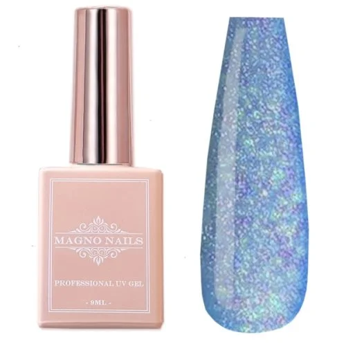 UV Gel - Holographic Cat Eye - 4508 - Unicorn Blue